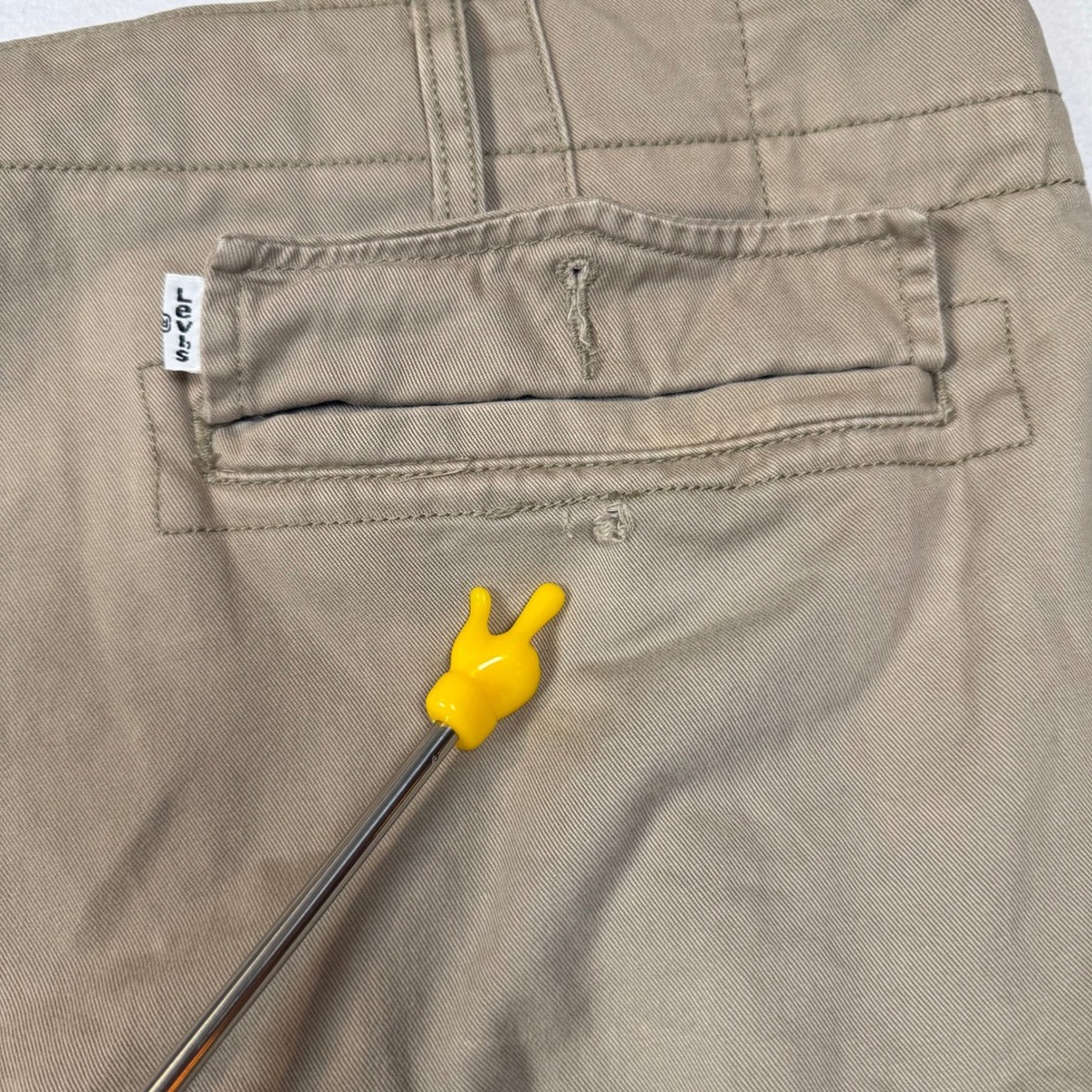 Levi's Men's Cargo Shorts Size‎ 54 Tan Khaki Cotton Utility Pockets 12461-0002 - Picture 5 of 9